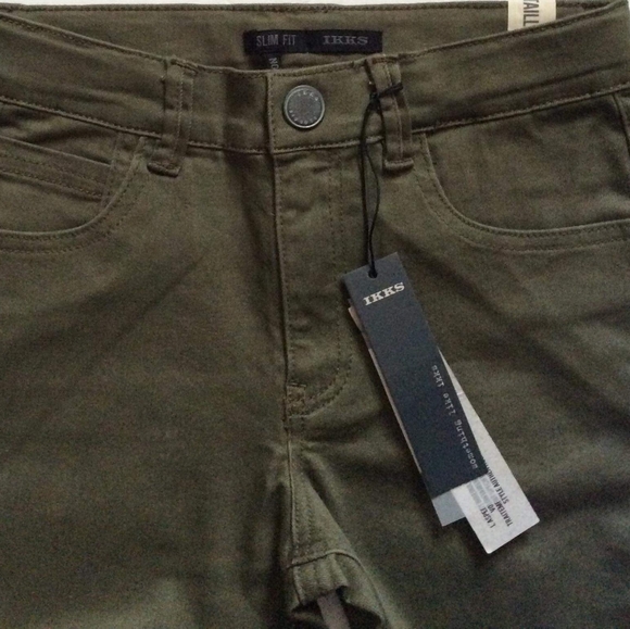 IKKS* (10Y)YOUTH Boys Pants, Army Green, NWTS*